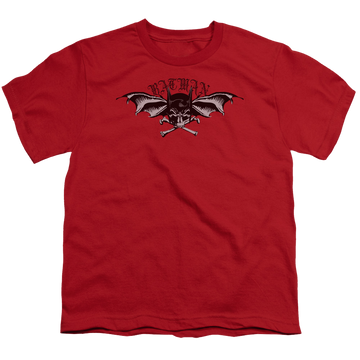 DC Batman Wings Of Wrath - Youth T-Shirt Youth T-Shirt (Ages 8-12) Batman   