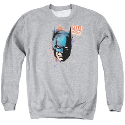 Batman Hello - Men's Crewneck Sweatshirt Men's Crewneck Sweatshirt Batman   