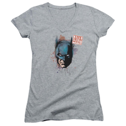 Batman Hello - Juniors V-Neck T-Shirt Juniors V-Neck T-Shirt Batman   