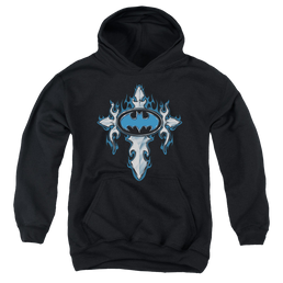 DC Batman Gothic Steel Logo - Youth Hoodie Youth Hoodie (Ages 8-12) Batman   