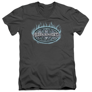 Batman Dark Knight Steel Shield - Men's V-Neck T-Shirt Men's V-Neck T-Shirt Batman   