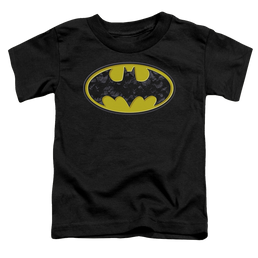 DC Batman Bats In Logo - Toddler T-Shirt Toddler T-Shirt Batman   