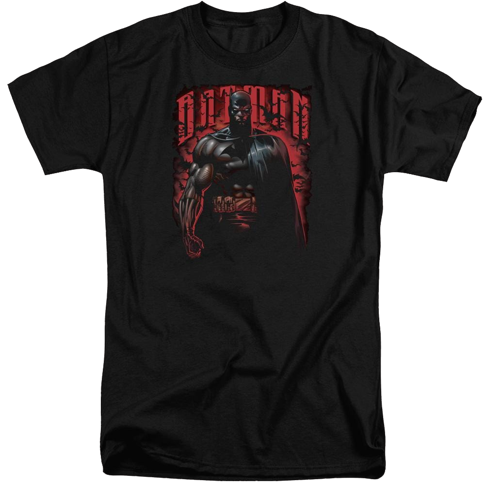 Batman Red Knight - Men's Tall Fit T-Shirt Men's Tall Fit T-Shirt Batman   
