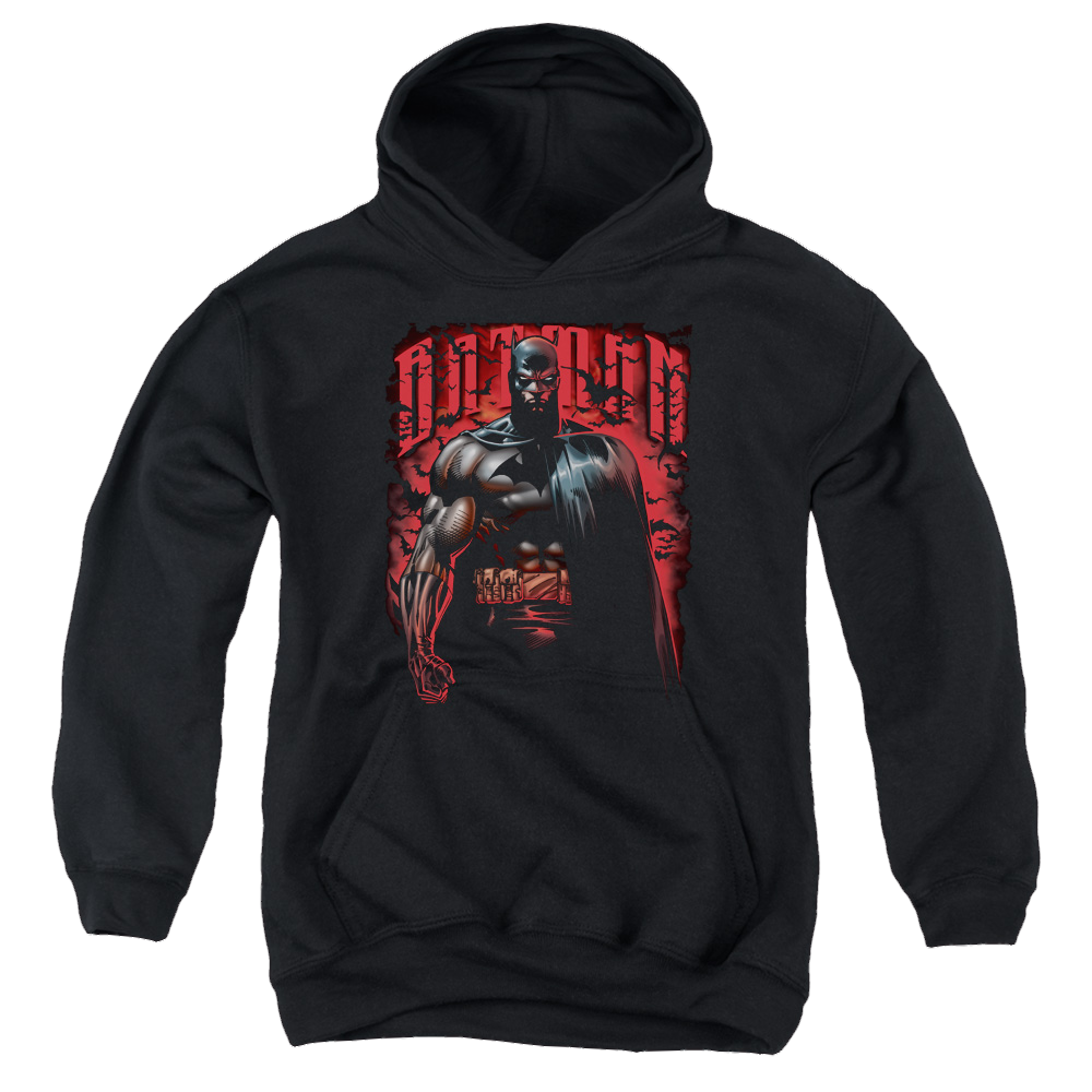 DC Batman Red Knight - Youth Hoodie Youth Hoodie (Ages 8-12) Batman   