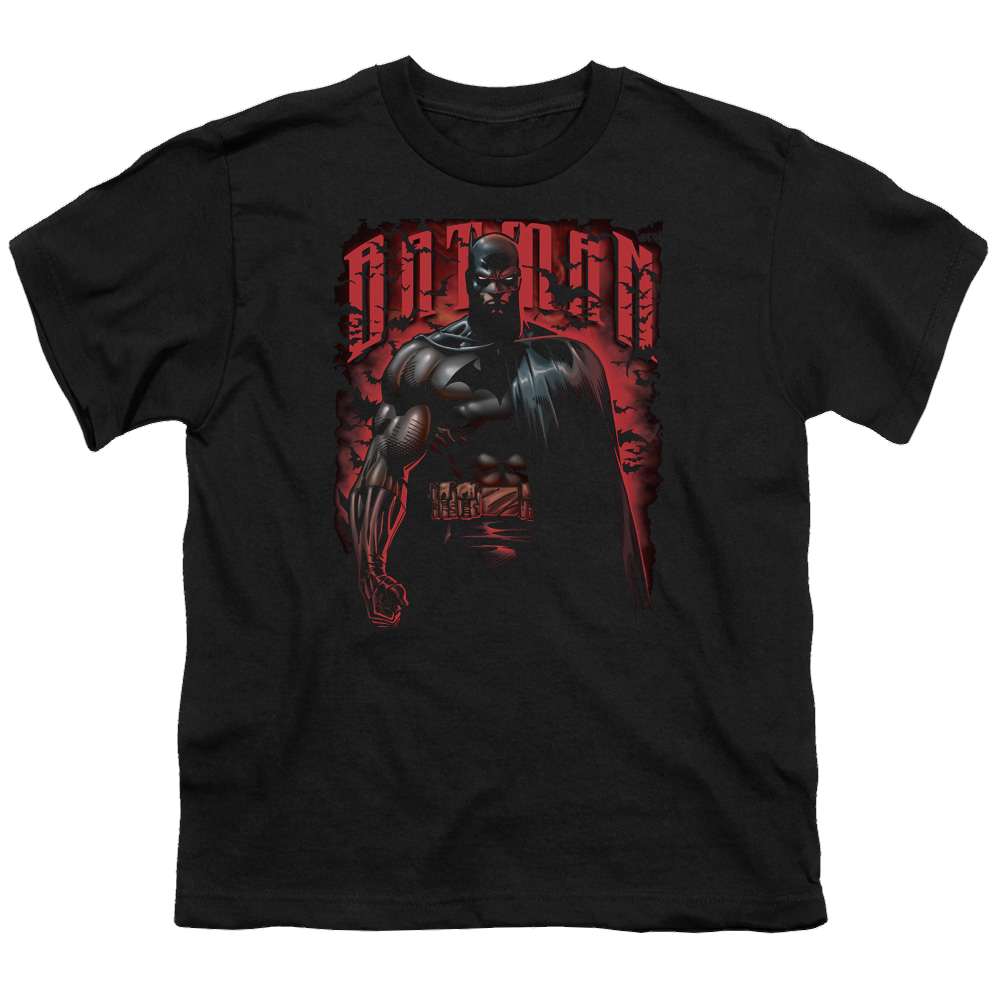 DC Batman Red Knight - Youth T-Shirt Youth T-Shirt (Ages 8-12) Batman   