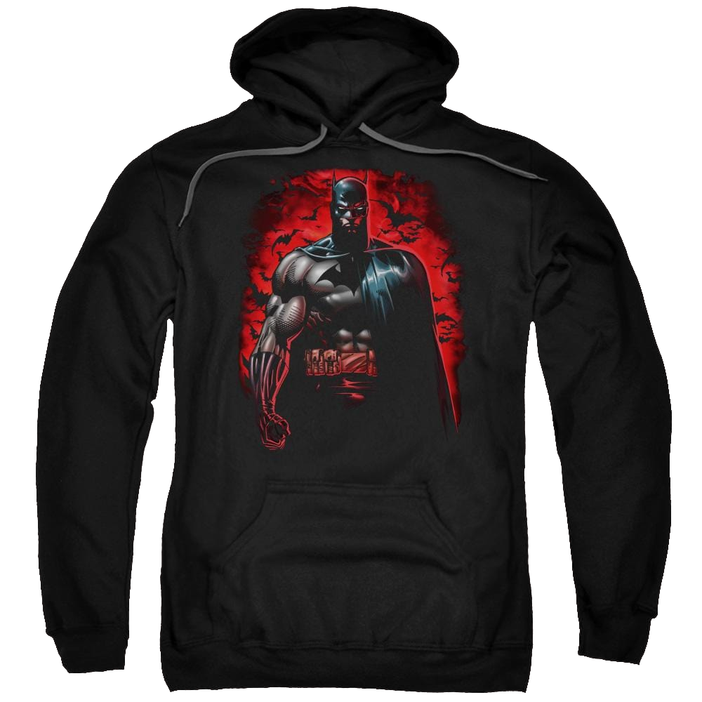 Batman Red Knight - Pullover Hoodie Pullover Hoodie Batman   