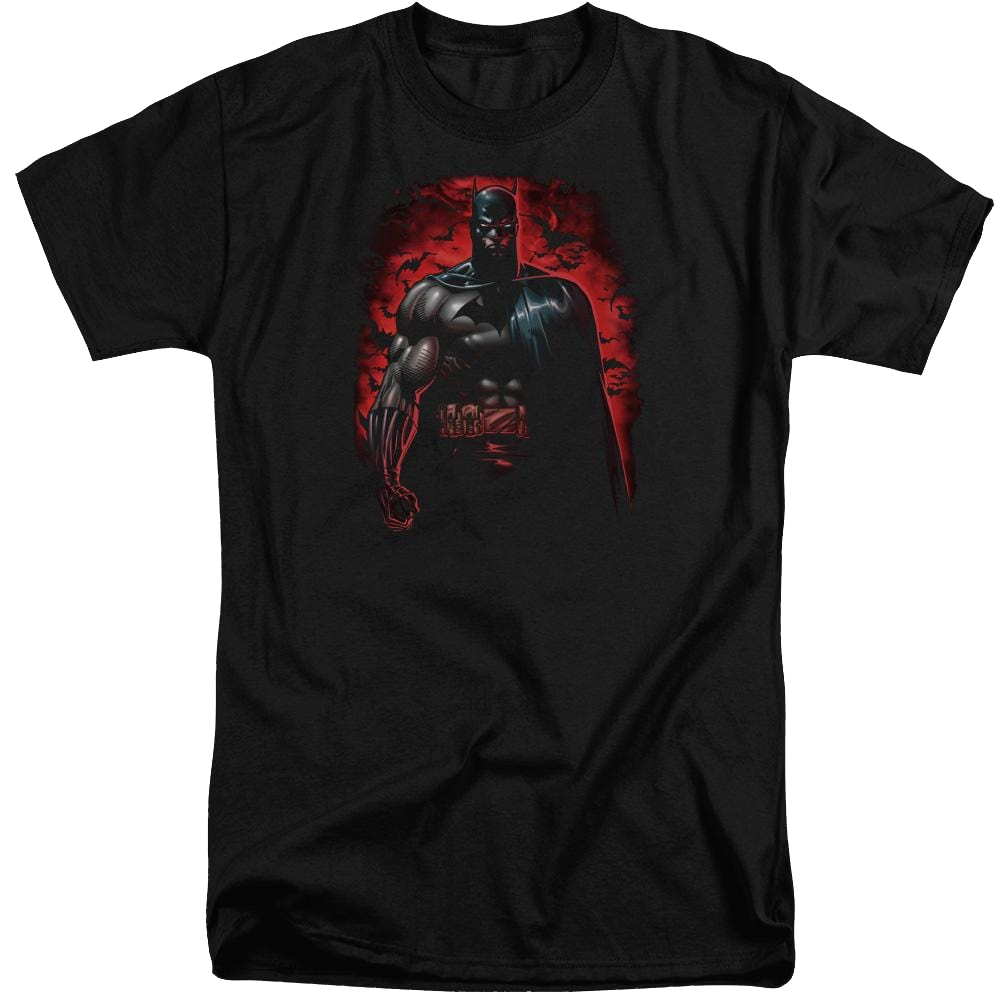 Batman Red Knight - Men's Tall Fit T-Shirt Men's Tall Fit T-Shirt Batman   