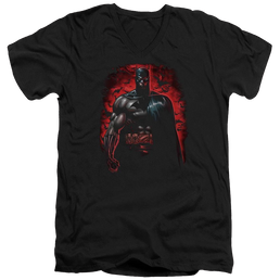 Batman Red Knight - Men's V-Neck T-Shirt Men's V-Neck T-Shirt Batman   