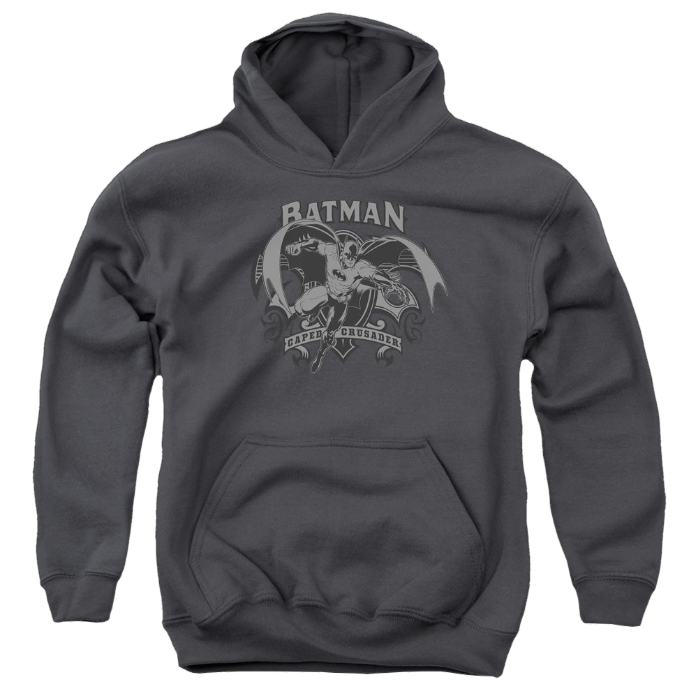 DC Batman Crusade - Youth Hoodie Youth Hoodie (Ages 8-12) Batman   