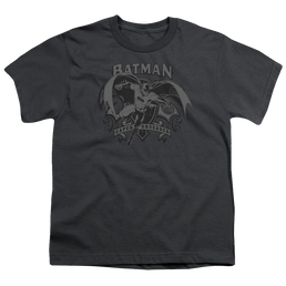 DC Batman Crusade - Youth T-Shirt Youth T-Shirt (Ages 8-12) Batman   