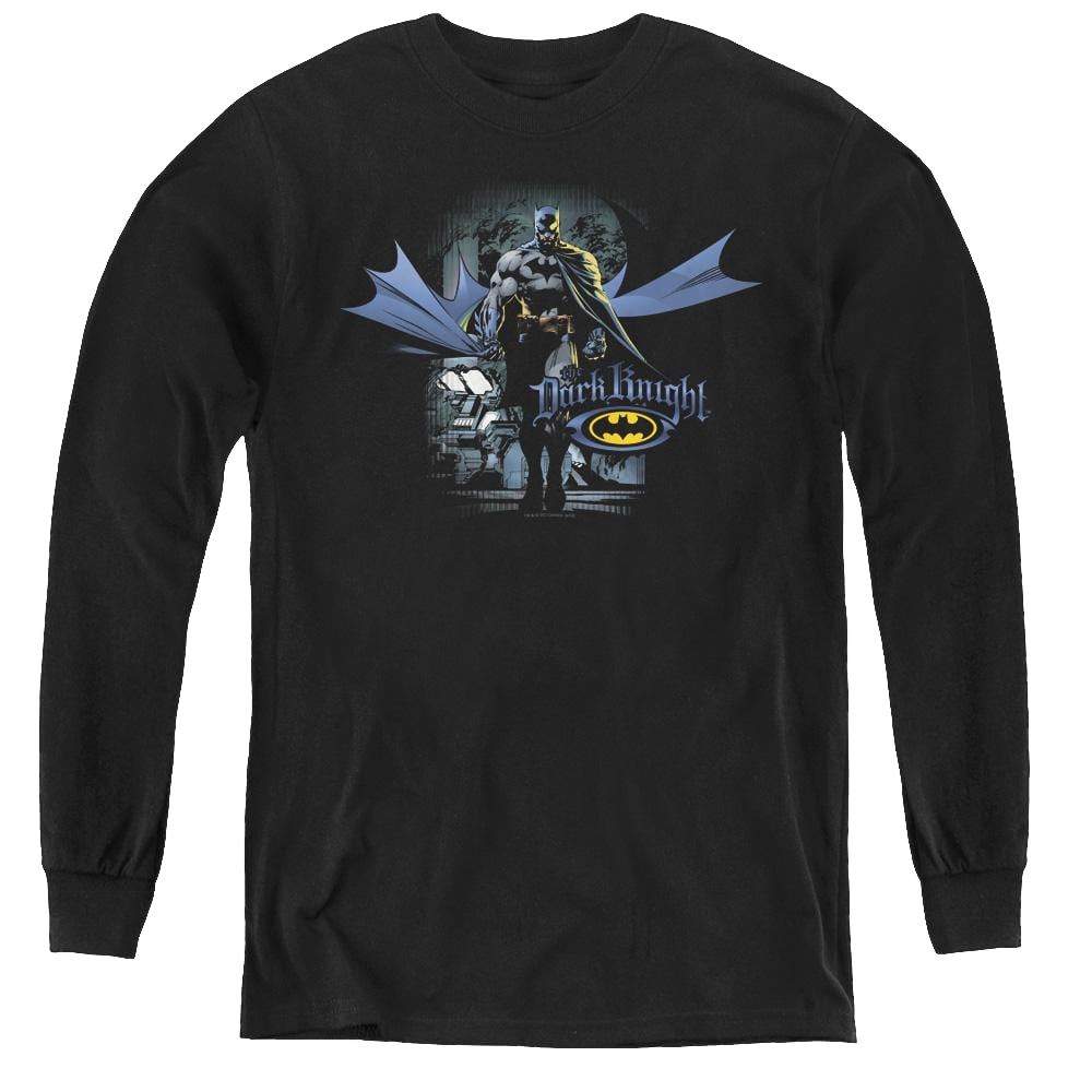 Dc Batman From The Depths - Youth Long Sleeve T-Shirt Youth Long Sleeve T-Shirt Batman   