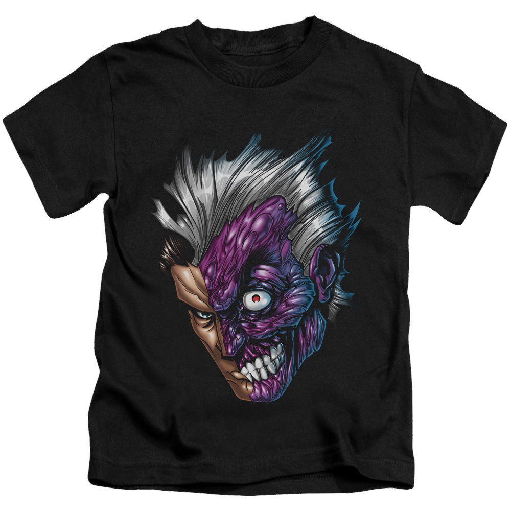 DC Batman Just Face - Kid's T-Shirt Kid's T-Shirt (Ages 4-7) Batman   