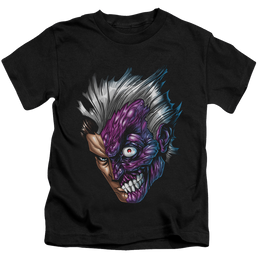 DC Batman Just Face - Kid's T-Shirt Kid's T-Shirt (Ages 4-7) Batman   