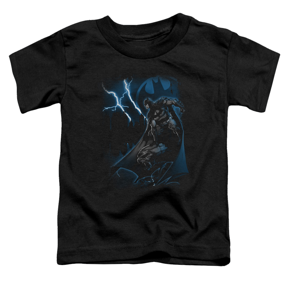 DC Batman Lightning Strikes - Toddler T-Shirt Toddler T-Shirt Batman   