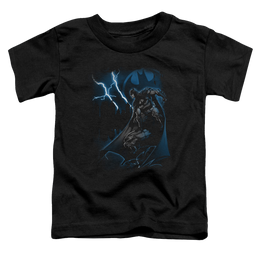 DC Batman Lightning Strikes - Toddler T-Shirt Toddler T-Shirt Batman   