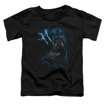 DC Batman Lightning Strikes - Toddler T-Shirt Toddler T-Shirt Batman   