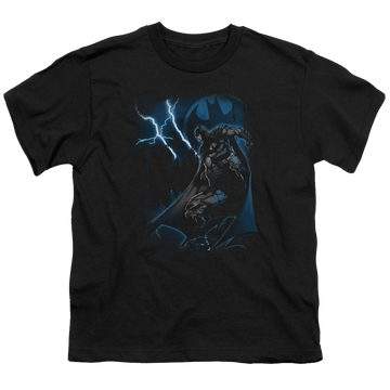 DC Batman Lightning Strikes - Youth T-Shirt Youth T-Shirt (Ages 8-12) Batman   