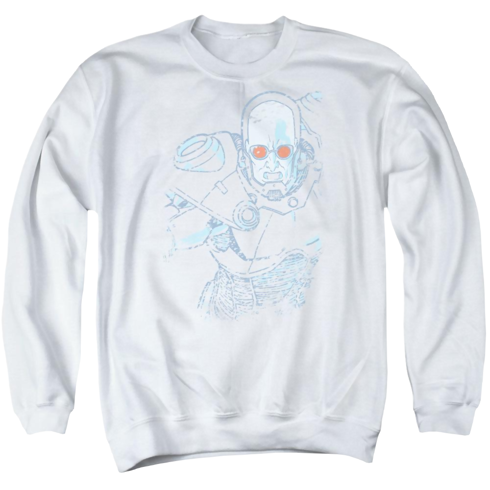 Batman Snowblind Freeze - Men's Crewneck Sweatshirt Men's Crewneck Sweatshirt Batman   