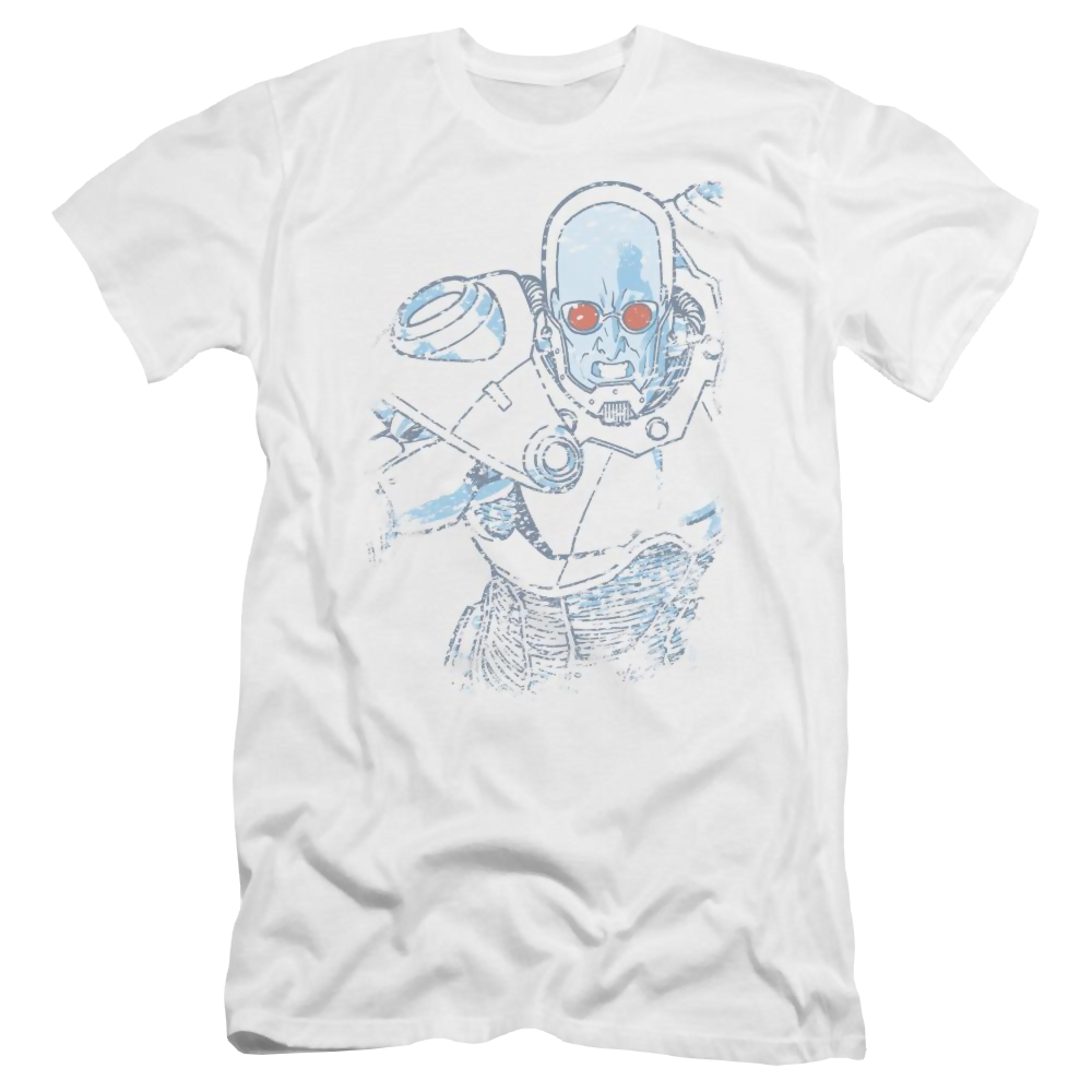 Batman Snowblind Freeze - Men's Premium Slim Fit T-Shirt Men's Premium Slim Fit T-Shirt Batman   
