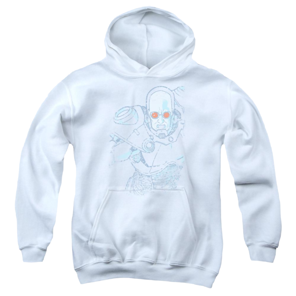 Dc Batman Snowblind Freeze - Youth Hoodie Youth Hoodie (Ages 8-12) Batman   