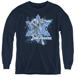 Dc Batman Mr Freeze - Youth Long Sleeve T-Shirt Youth Long Sleeve T-Shirt Batman   