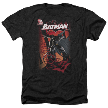 Charcoal men's heather t-shirt with Batman #655 Cover graphic