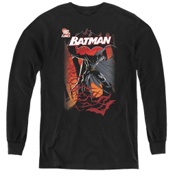Dc Batman #655 Cover - Youth Long Sleeve T-Shirt Youth Long Sleeve T-Shirt Batman   