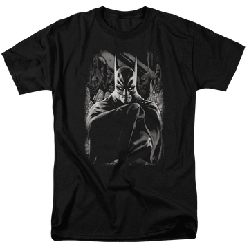 Black men's regular fit t-shirt with Batman Detective 821 Cover graphic