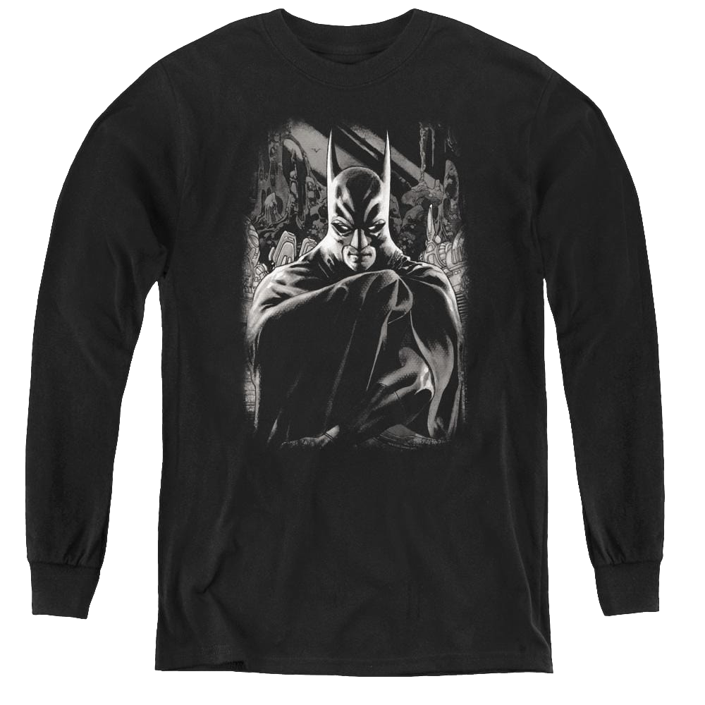 Dc Batman Detective 821 Cover - Youth Long Sleeve T-Shirt Youth Long Sleeve T-Shirt Batman   