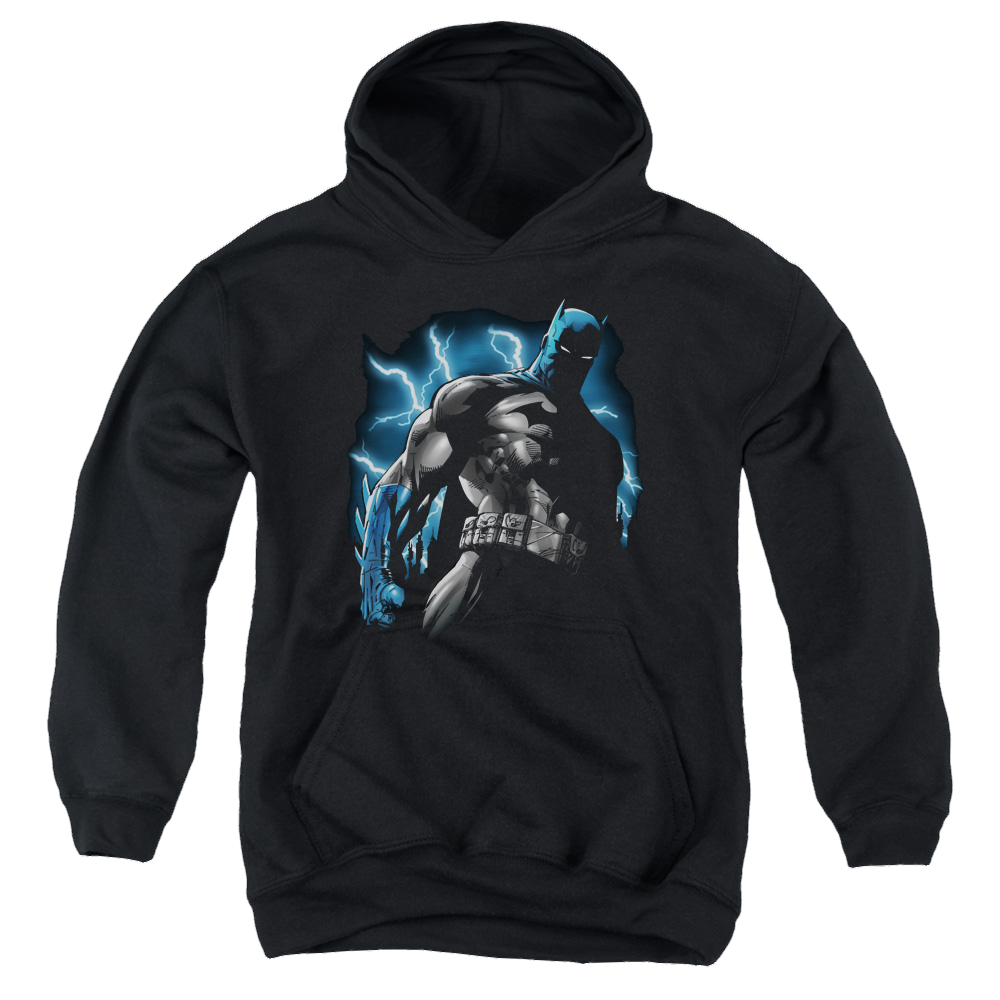 DC Batman Gotham Lightning - Youth Hoodie Youth Hoodie (Ages 8-12) Batman   