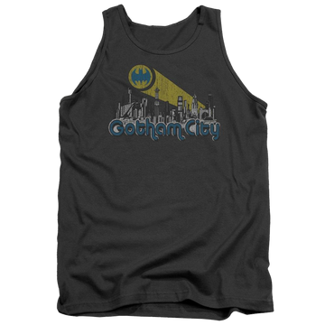 Batman Gotham City Distressed Men's Tank Men's Tank Batman   
