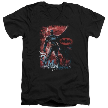 Batman Gotham Reign - Men's V-Neck T-Shirt Men's V-Neck T-Shirt Batman   