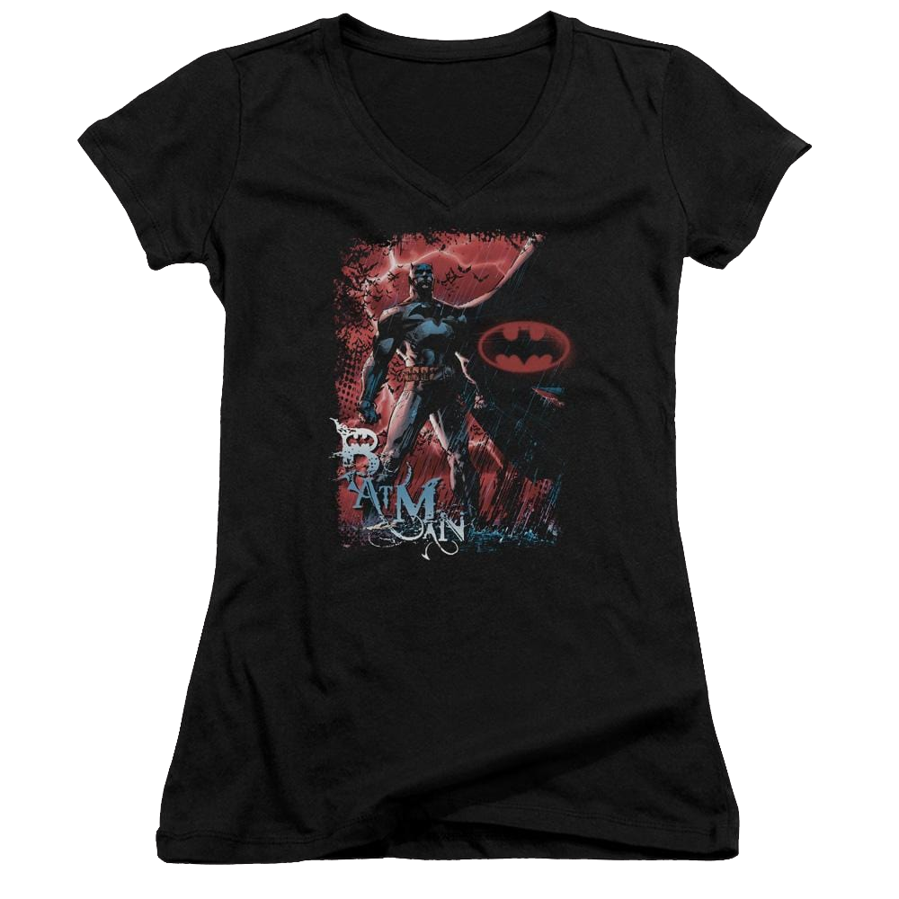Batman Gotham Reign - Juniors V-Neck T-Shirt Juniors V-Neck T-Shirt Batman   