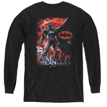 Dc Batman Gotham Reign - Youth Long Sleeve T-Shirt Youth Long Sleeve T-Shirt Batman   