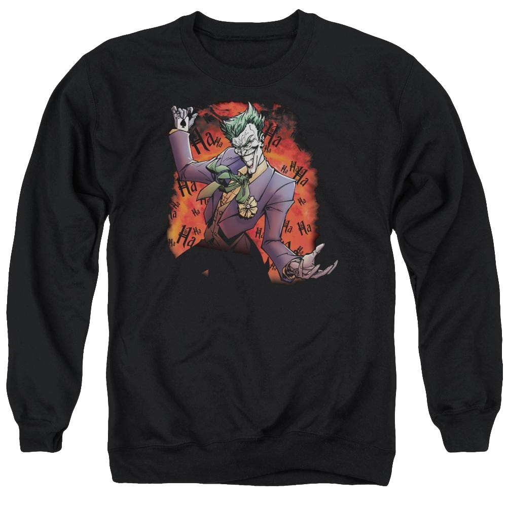 Batman Joker&#39;s Ave - Men's Crewneck Sweatshirt Men's Crewneck Sweatshirt Joker   