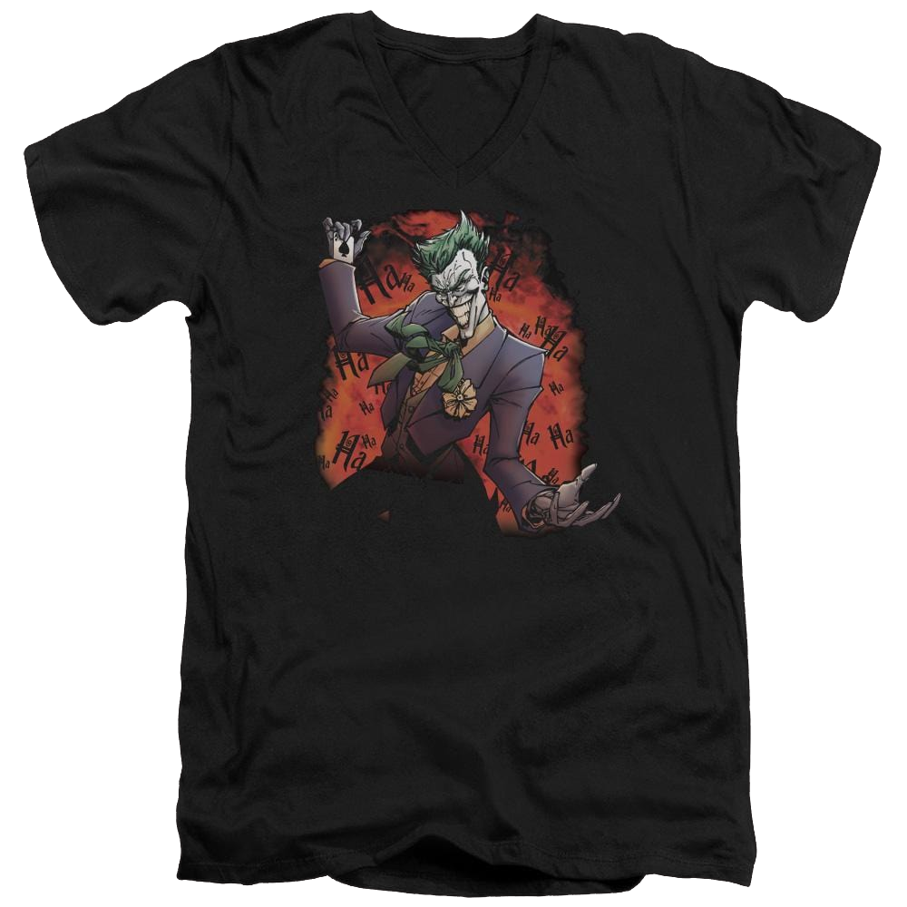 Batman Jokers Ave - Men's V-Neck T-Shirt Men's V-Neck T-Shirt Joker   