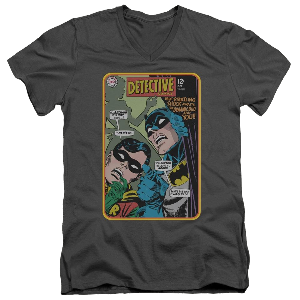 Batman Detective #380 - Men's V-Neck T-Shirt Men's V-Neck T-Shirt Batman   