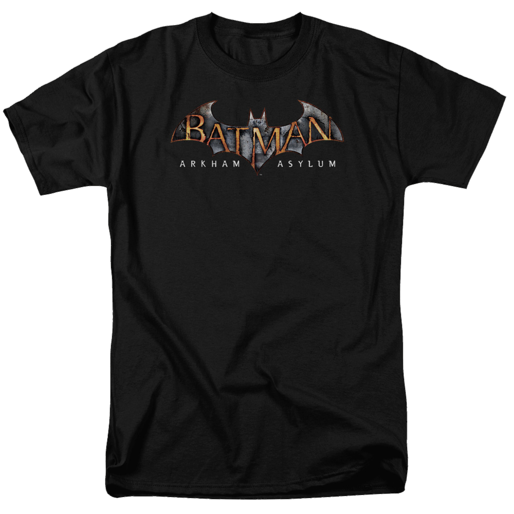 Batman - Arkham Arkham Asylum Logo - Men's Regular Fit T-Shirt Men's Regular Fit T-Shirt Batman   