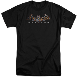 Batman - Arkham Arkham Asylum Logo - Men's Tall Fit T-Shirt Men's Tall Fit T-Shirt Batman   