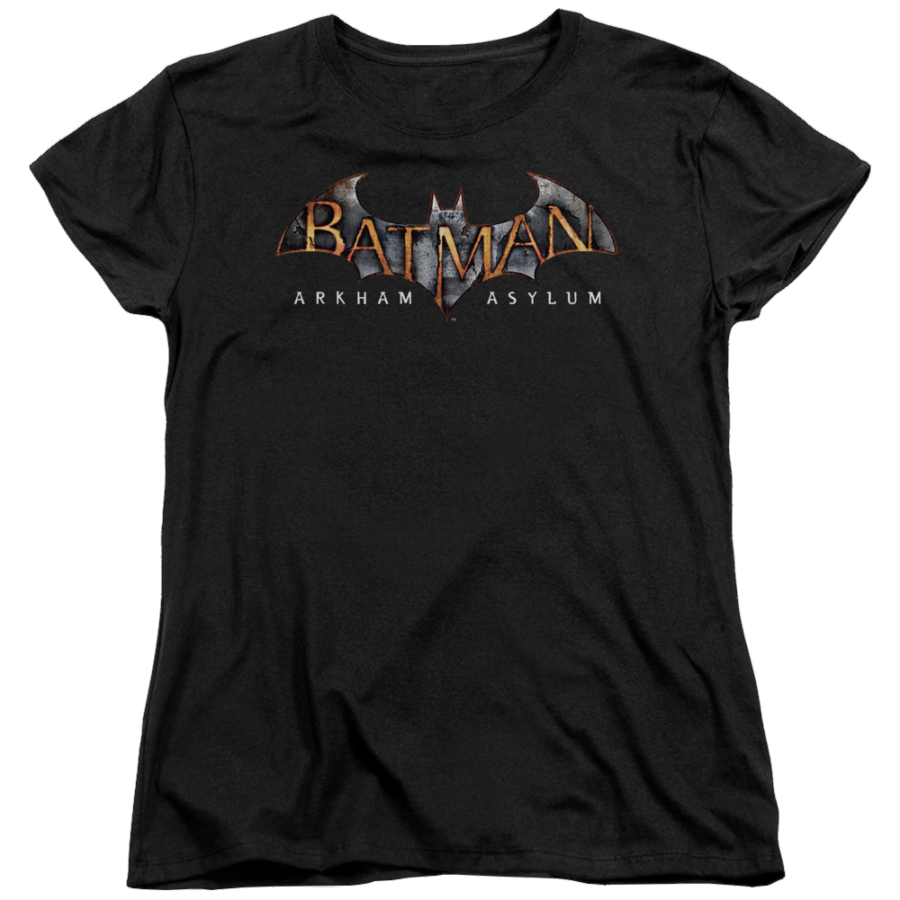 Batman - Arkham Arkham Asylum Logo - Women's T-Shirt Women's T-Shirt Batman   