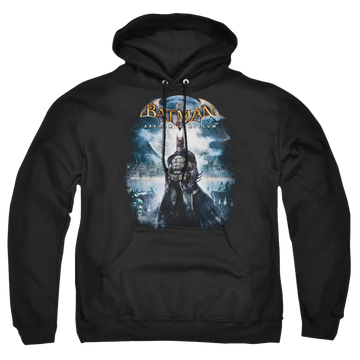 Batman - Arkham Game Cover - Pullover Hoodie Pullover Hoodie Batman   