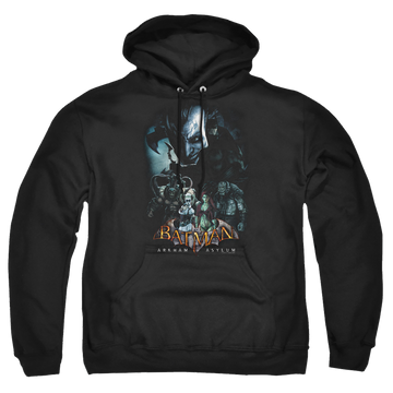 Batman - Arkham Five Against One - Pullover Hoodie Pullover Hoodie Batman   