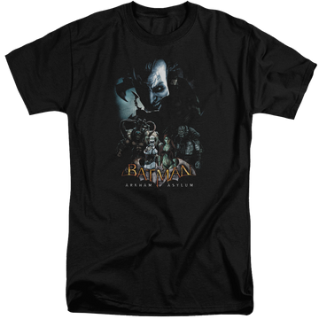 Batman - Arkham Five Against One - Men's Tall Fit T-Shirt Men's Tall Fit T-Shirt Batman   