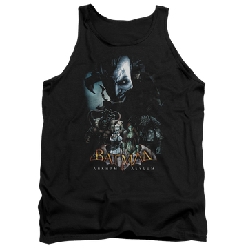 Batman - Arkham Five Against One Men's Tank Men's Tank Batman   