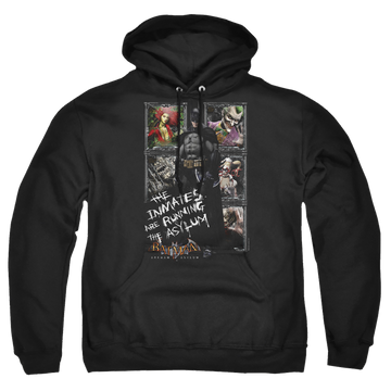 Batman - Arkham Running The Asylum - Pullover Hoodie Pullover Hoodie Batman   