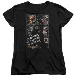 Batman - Arkham Running The Asylum - Women's T-Shirt Women's T-Shirt Batman   