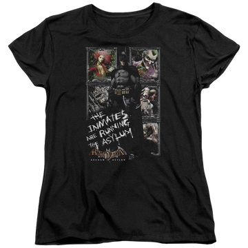Batman - Arkham Running The Asylum - Women's T-Shirt Women's T-Shirt Batman   