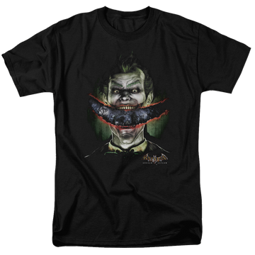 Batman - Arkham Crazy Lips - Men's Regular Fit T-Shirt Men's Regular Fit T-Shirt Batman   