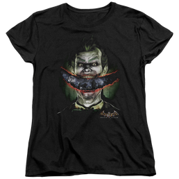 Batman - Arkham Crazy Lips - Women's T-Shirt Women's T-Shirt Batman   