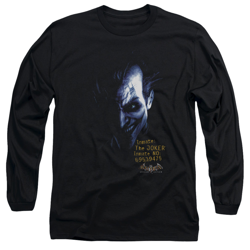 Batman - Arkham Arkham Joker - Men's Long Sleeve T-Shirt Men's Long Sleeve T-Shirt Joker   